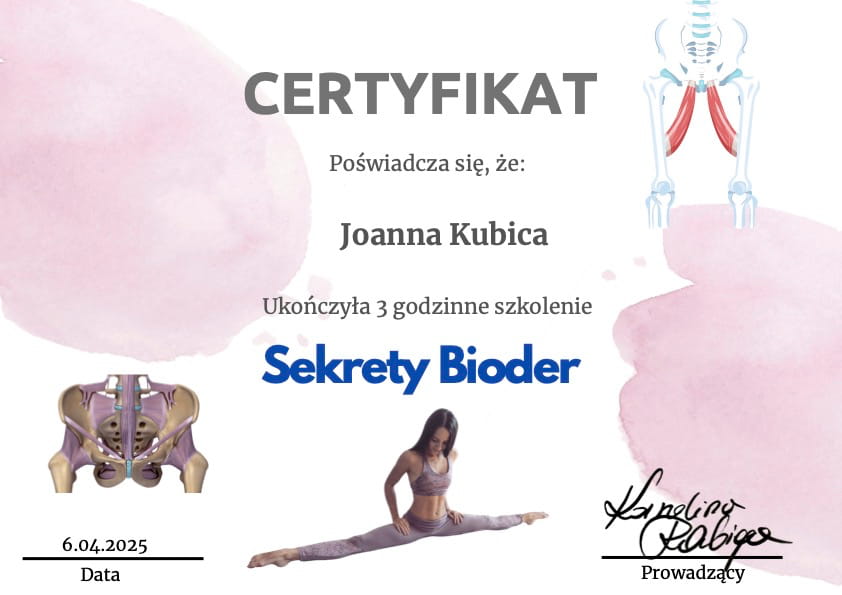 certyfikat biodra