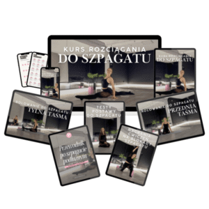 kurs rozciągania do szpagatu