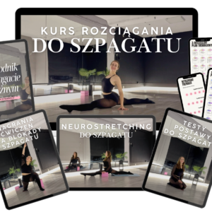 kurs rozciągania do szpagatu